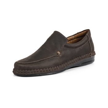 Sapato Masculino Couro Preto Antistress | Opananken