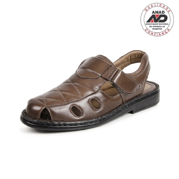 Sandália Masculina Soft Line Mestiço Cappuccino Opananken